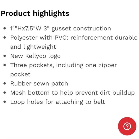 NEW Kellyco Sifter Finds Pouch for Metal Detecting Rock Seashell Hunting - Picture 8 of 9